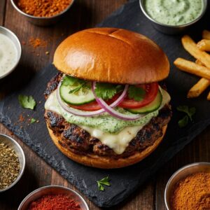Seekh Smash Burger